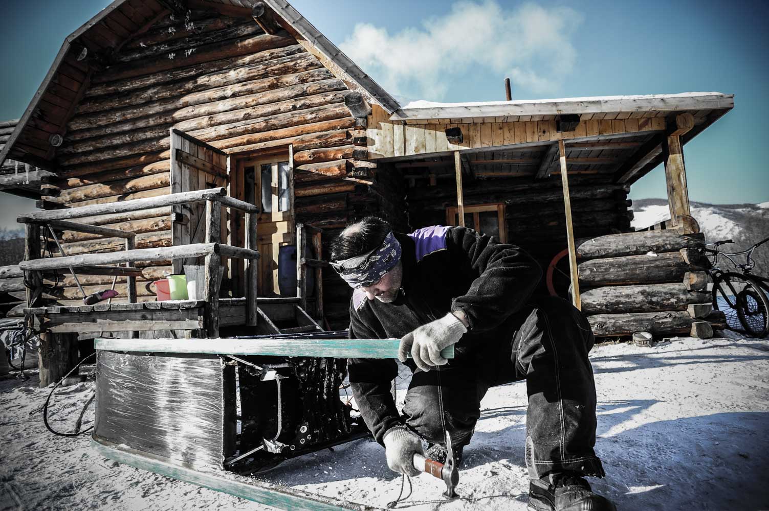 basile crespin photographe - reportage photo le musher des steppes, mongolie