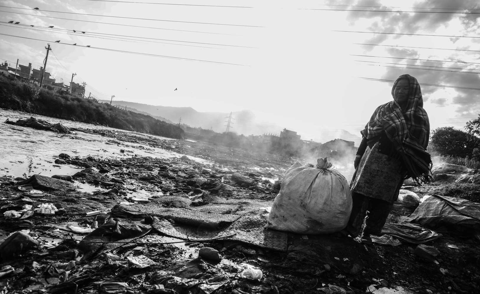 Basile Crespin - reportage photo Les dalits et la Bagmati Népal