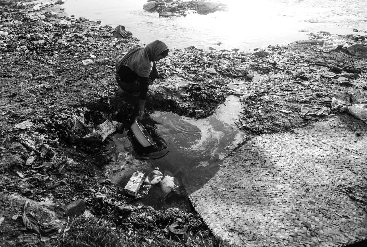 Basile Crespin - reportage photo Les dalits et la Bagmati Népal